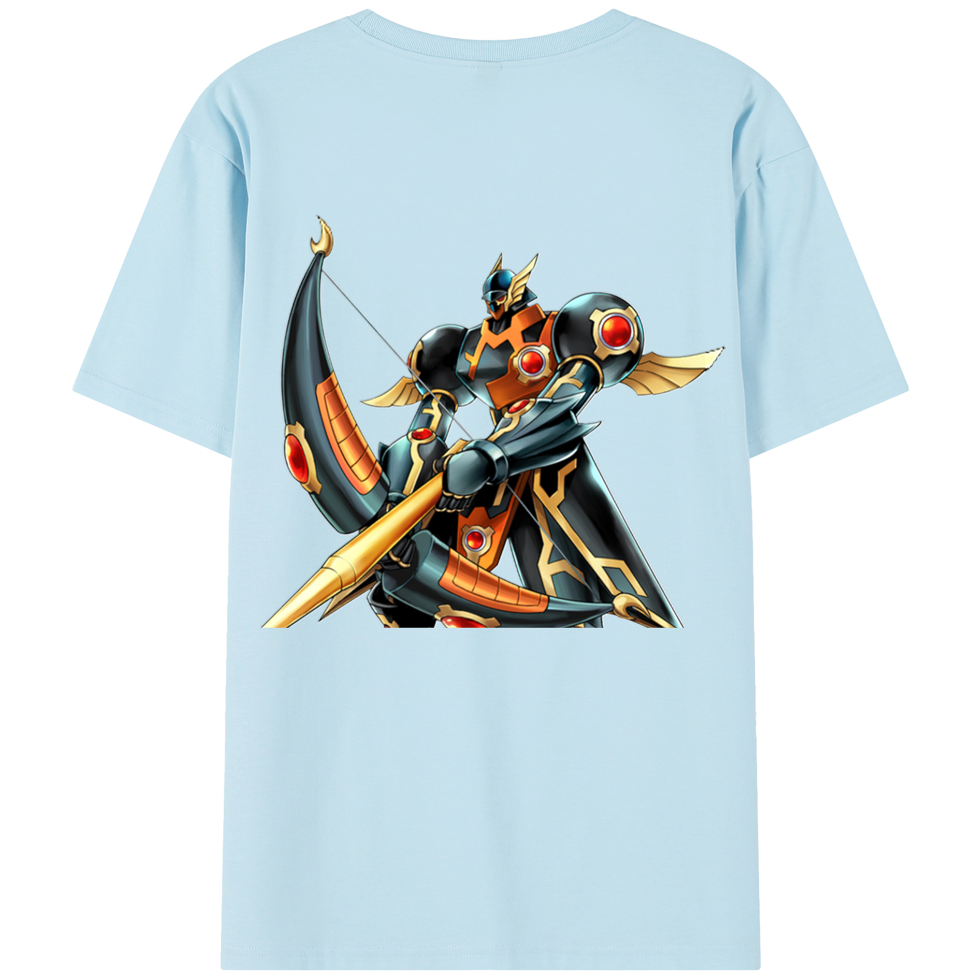 （画像用） 遊☆戯☆王 Yu-Gi-Oh! 綿100％半袖Tシャツ（背面プリント）